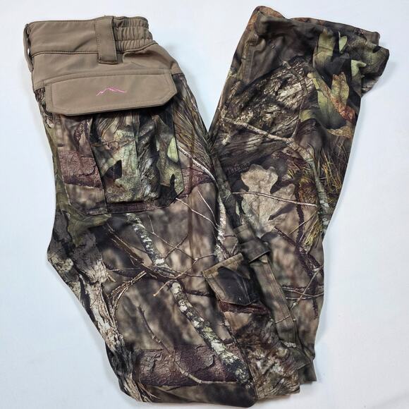 Rustic Ridge Scent Stop Women's Size M Camouflage Elastic Waist Hunting Pants - Picture 1 of 12